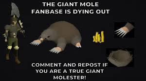 The Giant Mole fanbase is dying out
